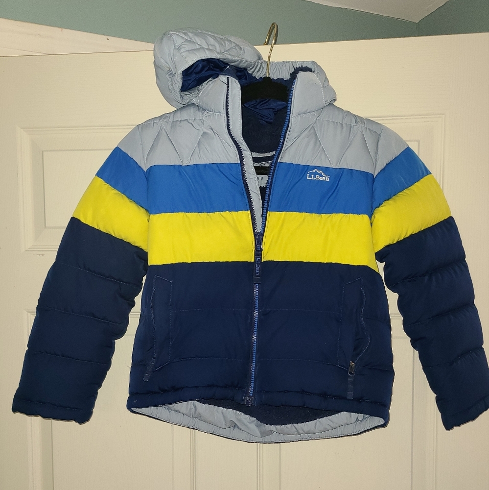 L.L. Bean puffer jacket size 8